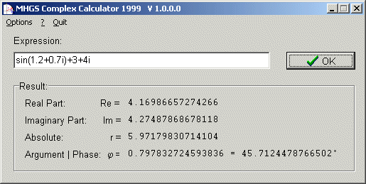 Screenshot of CompCalc